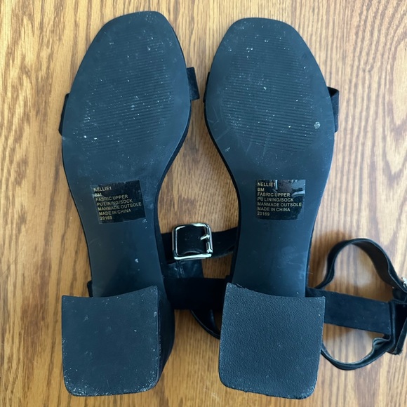 Steve Madden Block Heel with Ankle Strap - Picture 2 of 6